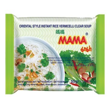 Packet of MAMA Oriental Style Instant Rice Vermicelli Clear Soup 55g
