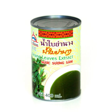 Can of Por Kwan Yanang Leaves Extract 400g, authentic concentrated Thai ingredient for Isan cooking