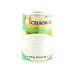 Can of Chaokoh Young Coconut Meat in Syrup 440g, tender Thai young coconut slices for desserts