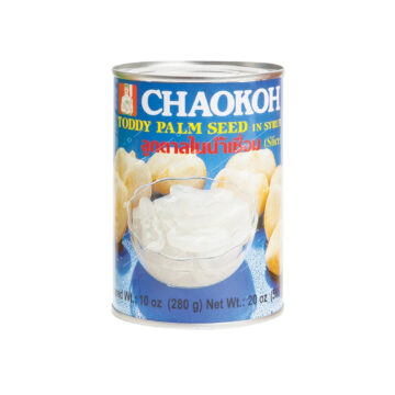 Tin of Chao Toddy Palm Seed Slices in Syrup 565g.