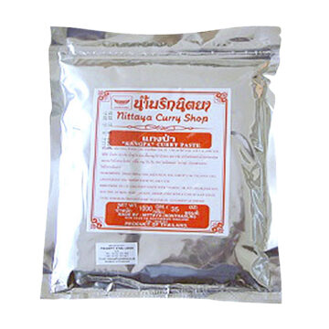 Nittaya Kang Pa Curry Paste – A flavorful Thai curry paste, ideal for preparing authentic and spicy forest curry with rich, aromatic spices.
