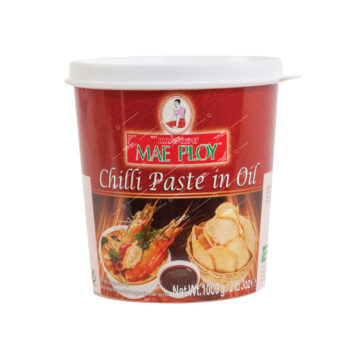 Mae Ploy Chilli Paste in Oil (Vegetarian) – A flavorful chili paste, ideal for adding depth and spice to Thai and Asian cuisine.