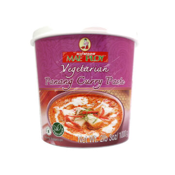 Jar of Mae Ploy Vegetarian Panang Curry Paste 1kg.