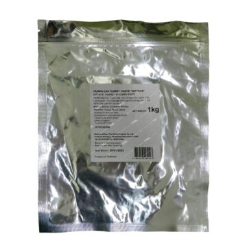 Jar of Nittaya Hung Lay Curry Paste 1kg.