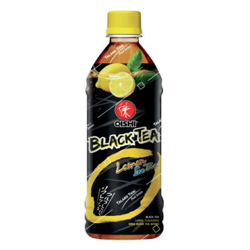 Oishi Green Tea Black Tea Lemon - A refreshing tea blend with green tea, black tea, and lemon for a revitalizing beverage experience.