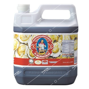 4.5-liter bottle of Maekrua Oyster Sauce.