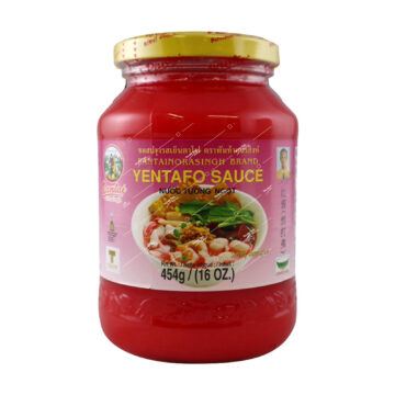 Jar of Pantai Norasingh Yentafo Sauce 454g.​