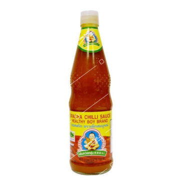 Bottle of Healthy Boy Sriracha Chilli Sauce 700ml.