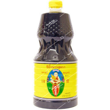 2-liter bottle of Healthy Boy Thin Soy Sauce.