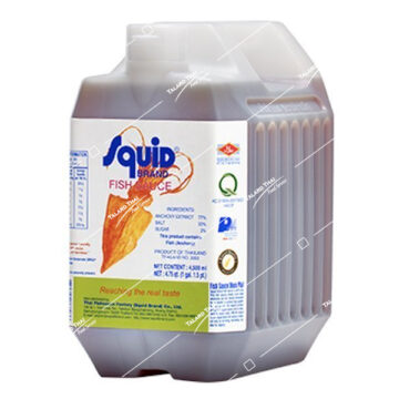 4.5-liter bottle of Squid Brand Fish Sauce.
