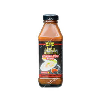 Bottle of Lobo Chicken Rice Sauce 220ml, authentic Thai Hainanese chicken rice sauce