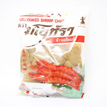 Manora Unfried Cracker – Traditional Thai snack, ready to fry.