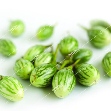 Maker Lary Sawoi Medium Eggplant - Fresh Thai vegetable for cooking.