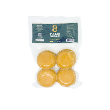 Pack of Number 8 Palm Sugar (454g), authentic Thai coconut sugar cakes for cooking