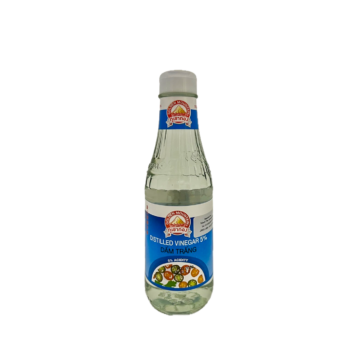 Bottle of Golden Mountain Distilled Vinegar 5% (200ml), essential Thai kitchen staple