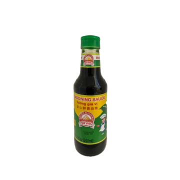 Bottle of Golden Mountain Seasoning Sauce Green Cap (200ml), Authentic Thai Stir-fry Sauce