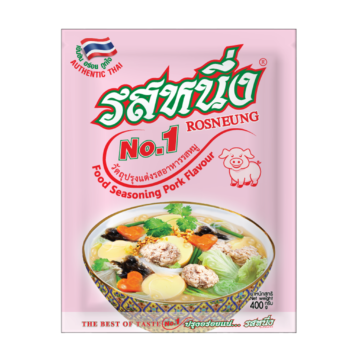 Large sachet of Rosneung Seasoning Pork Flavour (400g), authentic Thai pork seasoning