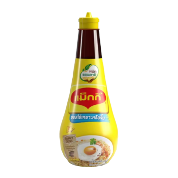 Bottle of Maggi Seasoning Sauce Round (Dipping) 200ml, classic Thai table sauce