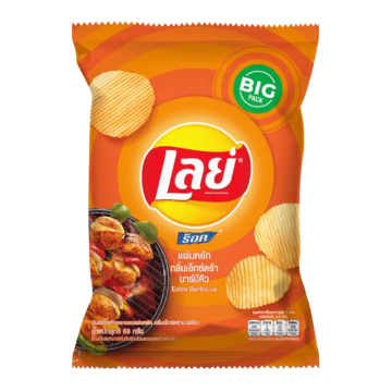 LAYS POTATO CHIPS EXTRA BBQ