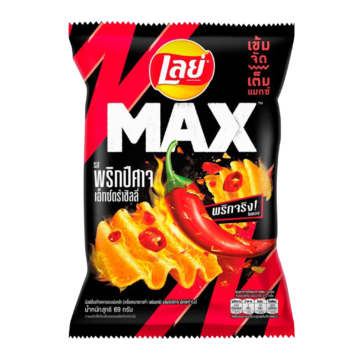 LAYS MAX POTATO CHIPS GHOST PEPPER