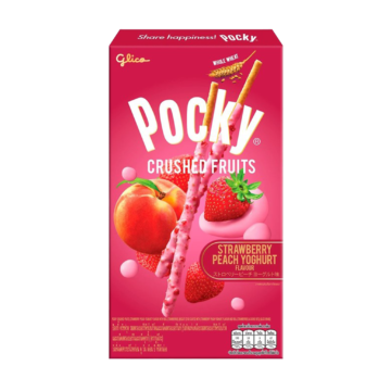 POCKY CRUSHED STRAWBERRY PEACH YOGHURT