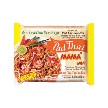 Packet of Mama Instant Pad Thai Noodles (70g), Stir Fried Flavour