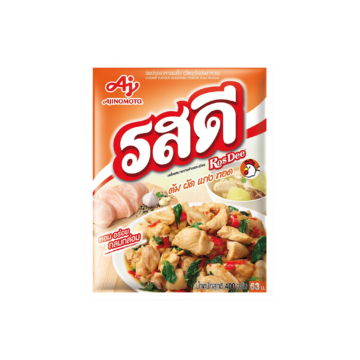 Ros Dee Chicken Flavour Seasoning Powder 400g orange pack showing stir-fried chicken with basil.