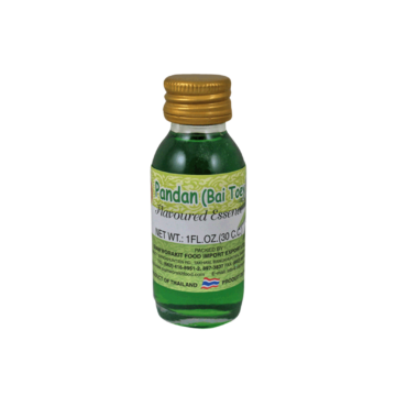 Bottle of Seahorse Pandan Essence (Bai Toey), 30ml, Green Food Flavouring