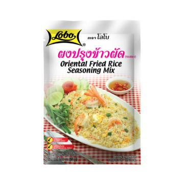 Packet of Lobo Oriental Fried Rice Seasoning Mix (25g), Thai Fried Rice Powder