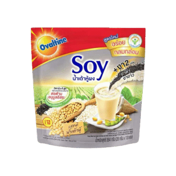 Pack of Ovaltine Soy Milk Powder with Black & White Sesame, 400g