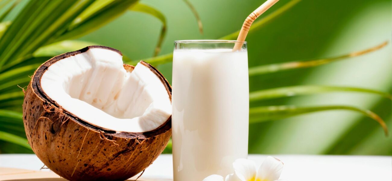 COCONUT SMOOTHIE RECIPE (NAM MAPRAO PUN NOM SOD)