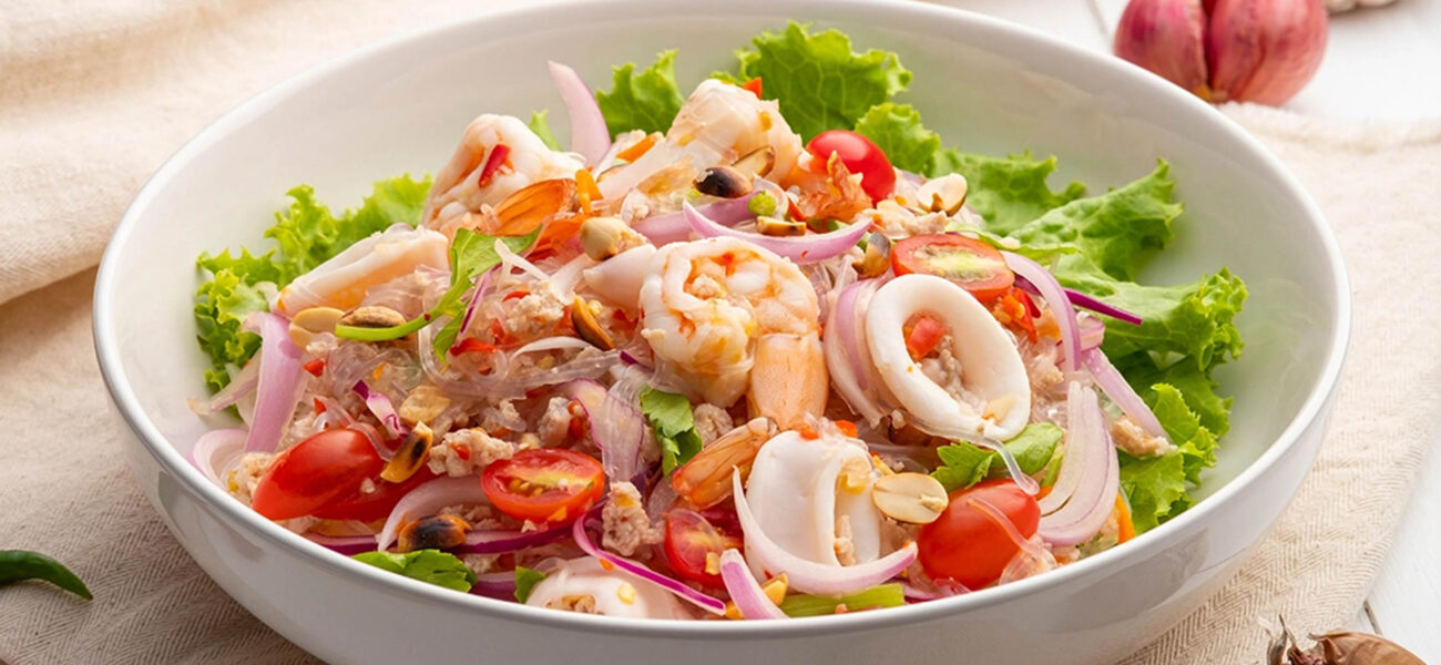 THAI GLASS NOODLE SALAD RECIPE.