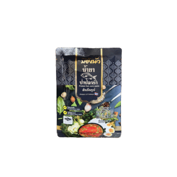 Packet of BONG NUA PICKLED FISH CURRY PASTE - Nam Ya Pa Curry Paste (Fermented Fish)