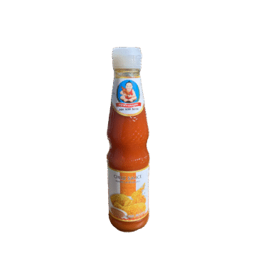 Bottle of Dek Som Boon Chilli Sauce (Healthy Boy Brand)