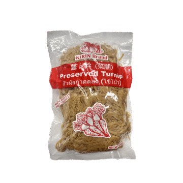 Packet of Kirin Preserved Turnip Strips - Shredded