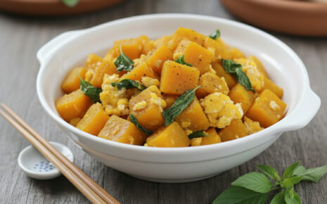 Stir-Fried Pumpkin With Egg