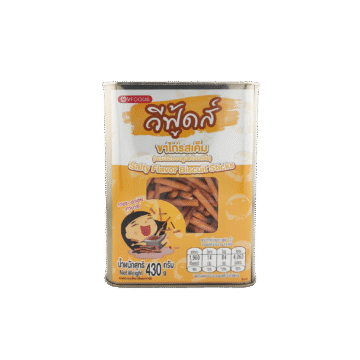 Tin of VFoods Salty Biscuit Sticks (Ka Gai), 430g